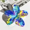 Patrón de Horquilla Impreso con UV de Flor Transfronteriza Se Puede Personalizar con Horquilla Personalizada Pinza de Tiburón Accesorios para el Cabello de Horquilla de Plumeria de Gama Alta