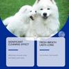 Polvo Limpiador de Dientes para Perros Kriath Limpieza Suave Cuidado Dental para Perros Higiene Bucal Fresco y Limpio Polvo Dental para Mascotas