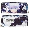Estuche con Cremallera de Anime Estuche para Lápices Wen Hao Perro Salvaje Hermosa Chica Guerrero Dragon Ball Hombre Motosierra JOJO Qi