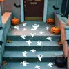 LB005 Adesivo de Decoração de Halloween Fantasma para Exterior Decoração de Festival Adesivo de Chão de Folha de Alumínio Adesivo de Parede Autoadesivo à Prova d'Água