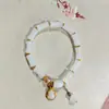 Pulseira de Cristal Artificial Cinza Fosco Colorida Mais Vendida Melhor Amigo das Mulheres Casal Pulseira de Miçangas Feita à Mão Barraca de Pulseiras