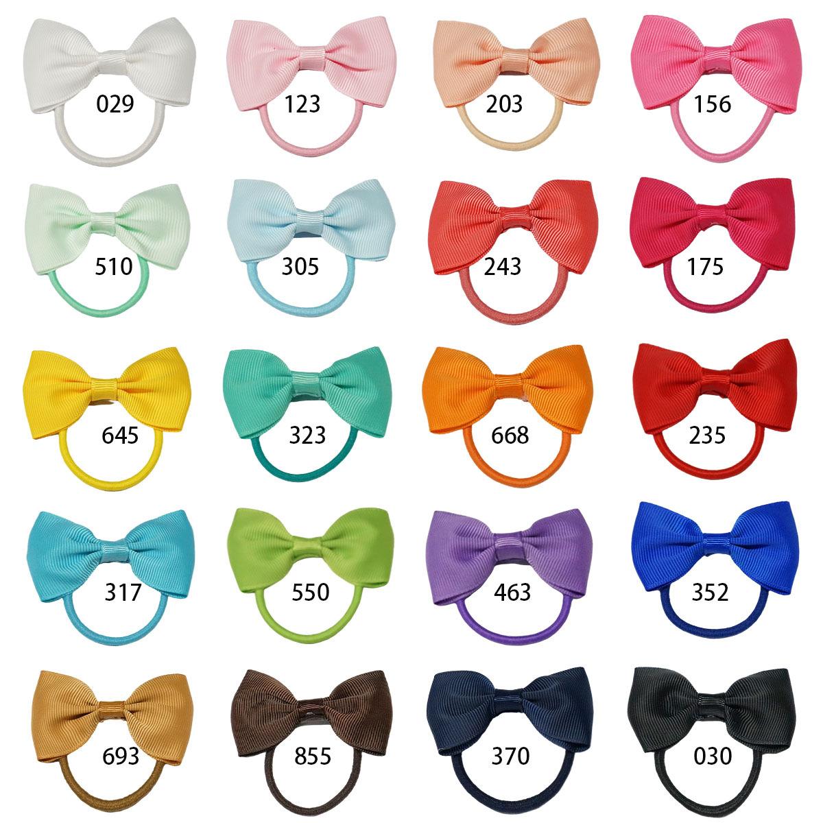 075皮筋-20色色号