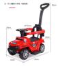 Patinete infantil multifuncional Patinete para bebé Andador de empuje manual de cuatro ruedas con barandilla una generación de cabello