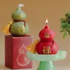 Regalo de Año Nuevo 2026 Año del Caballo Decoración Creativa Regalo Fragancia Souvenir Calabaza de la Fortuna Vela Aromática