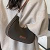 Bolso de Diseño Nicho para Mujer de Gran Capacidad 2024 Nuevo Otoño e Invierno Retro de Un Hombro Axila Cruzado Bolso Dumpling para Viajero