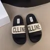 Sandálias Casuais de Encaixe de Luxo para Mulheres, Design de Letras, Moda Casual, Novas Sandálias com Velcro de Solado Grosso 2026, Tira Única