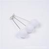 Herramienta de arte en cuero diy pincel para óleo cepillo de tubo de hierro cepillo de plástico cepillo de bola de pelo pincel para aplicar pegamento