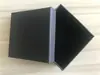 Caixa de Presente Transparente Preto e Branco Caixa de Presente Pequena Preta Caixa de Presente para Broche Colar