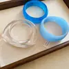 Pulsera geométrica de cuentas acrílicas transfronteriza europea y americana, diseño de nicho exagerado, lujo ligero, sensación de alta gama, accesorio de mano personalizado
