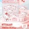 Toallas Comprimidas Sanrio, 20 Piezas por Paquete, Toallas Limpiadoras de Belleza, Empacadas Individualmente, Toallas Faciales Desechables Portátiles para Viaje