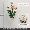 Tulipán Rosa Mesa Hotel Ramo Estilo Europeo Boda Rosa Claro Arreglo de Flores Artificiales Arreglo Floral Guía de Carretera