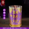 Velas Roxas para Paz e Boa Sorte, Velas de 3 Dias e 7 Dias para Uso Doméstico, Oferenda a Buda, Lâmpadas de Manteiga Roxas Sem Fumaça
