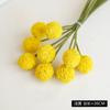 Flor artificial de plástico 9 cabeças pacote bola crisântemo auditório decoração cebola artificial dente-de-leão flor falsa crisântemo de tênis de mesa