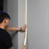 Esquina autoadhesiva para techo línea de yeso línea de techo borde hermoso línea de borde hermosa costura decoración de pared de fondo