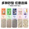 Areia Sanitária Bentonita 10kg Embalada Baixa Poeira Desodorizante Areia Mineral Tapioca Tofu Areia Sanitária Mista Areia Sanitária 20kg Saco Grande de Areia Sanitária