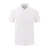 Camisa Polo Publicitaria de Color Sólido con Cuello Camisero Camiseta de Manga Corta Ropa de Trabajo para Mujer Estampado de Logo Guardería Capacitación para Maestros Ropa de Trabajo