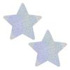 Adesivos de peito de estrela de cinco pontas com bolinhas transfronteiriças, adesivos de peito sexy respiráveis, adesivos de peito de cor gradiente, adesivos descartáveis anti-exposição para mamilos
