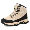 Nuevos zapatos casuales para hombre para exteriores de otoño e invierno, antideslizantes, cómodos para senderismo y montañismo, de caña alta, disponibles en tallas grandes, venta al por mayor para ventas transfronterizas, y cálidos