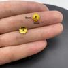 Accesorios de joyería de aleación DIY pétalos huecos soporte de flores cuentas espaciadoras para pulsera cuentas de posicionamiento material de capullo de flor V149