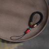 Cordão para Celular Imperial Sand Corda Curta para Pendurar no Pulso Anel Pulseira Pingente para Celular Tecido à Mão Masculino e Feminino Anti-perda