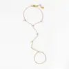 Cadena de Muñeca Simple de Acero Inoxidable con Circonita Modelo Más Vendido en Amazon de Comercio Exterior Transfronterizo Cadena de Muñeca de Diseño Creativo Estilo Europeo y Americano