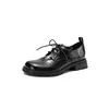 Zapatos Romanos Retro con Cordones de Nuevo Estilo con Bordado Floral, Zapatos de Corte Bajo de una Sola Pieza, Zapatos de Tacón Medio Grueso, Tallas 33-43, Wish Shoes
