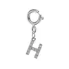 Pulseras Transfronterizas de 26 Letras Pulseras de Nombre Europeas y Americanas de Acero Inoxidable Joyería Colgante Az Joyería para Mujer