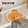 Estante de almacenamiento para lavabo de baño, estante de almacenamiento para grifo frente al espejo del lavabo del baño del inodoro, organizador debajo del espejo