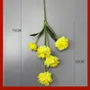 Comercio Exterior Transfronterizo Arreglo de Flores Artificiales de Rosa de 5 Cabezas para Decoración, Flores Falsas para Salón de Bodas, Pared de Fondo de Escena de Boda, Materiales para Arreglos Florales