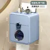 Caja de pañuelos para baño, instalación sin taladro, impermeable, dispensador de papel higiénico, montado en la pared, para almacenar rollos de papel higiénico