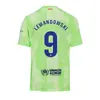2425 Camiseta de Local y Visitante del Barcelona para Aficionados No.9 Levan No.19 Yamal Garvipedre Uniforme de Fútbol