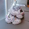 Zapatillas Chunky para Niños Modelo Nuevo Primavera y Otoño 2026 Tenis de Malla Transpirable para Niños Zapatos Casuales Antideslizantes de Suela Suave para Niñas