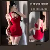 Colección de Atuendos Navideños para Fiesta de Año Nuevo: Disfraz Sexy Cosplay de Chica Conejita Vestido Conjunto de Lencería