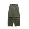 2024 Pantalones de paraguas sueltos americanos con cordón marca de moda cintura elástica pierna ancha overol pantalones casuales para hombre y mujer ins