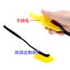 Cepillo para buje de motocicleta y coche de mango largo, cepillo para polvo, cepillo de limpieza multifuncional tipo codo, cepillo para ranuras de puertas de coche