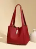 Bolso de Mano de Gran Capacidad Estilo Coreano para Mujer, Bolso Versátil de Hombro/Axila de Gama Alta, Directo de Fábrica, en Stock