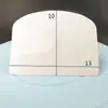 Venda direta da fábrica todos os tipos de tamanho Lâmina serrilhada trapézio redondo raspador de plástico raspador de creme cortador de massa forma de bolo