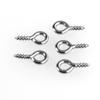 Tornillo de acero inoxidable dorado al vacío para clavos de ojo de oveja, colgante de clavo angular de oveja, tornillo autorroscante, accesorios de joyería para bricolaje