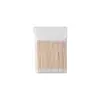 Algodón con hisopo de doble punta desechable para desbordamiento de esmalte de uñas, hisopo de algodón sanitario de limpieza especial para maquillaje de cejas, venta al por mayor