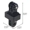 Nuevo Mini Liberación Rápida Liberación Rápida Set de Asiento Luz de Relleno Micrófono Soporte de Expansión para Monitor Accesorios Gopro13