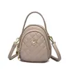 Nova Bolsa Transversal Feminina, Bolsa de Celular Acolchoada com Bordado da Moda, Bolsa de Ombro Feminina, Atacado Disponível
