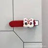 Cubierta Protectora para Manija de Puerta Anticolisión Antiestático Antihielo Guantes Gruesos para Manos Muñeco Lindo de Dibujos Animados Guantes para Manija de Pared