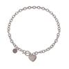 Collar Corto de Acero de Titanio para Celebridad Cibernética para Mujer Acero Inoxidable Corazón de Durazno Letra Cadena Clavícula ins Corbata Didi Accesorios Hip-Hop