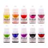 Jabón hecho a mano DIY pigmento colorante 5ml * 3 jabón casero jabón hecho a mano materia prima 10 colores opcionales