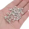 Cuentas Separadoras de Pedrería Dorada Cuentas Rueda Anillo de Diamante Incrustado Circonita Accesorios de Joyería Cuentas Hechas a Mano DIY Productos Semi-terminados