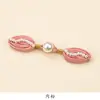 Botones estilo Qipao, botones de perla de doble hoja, botones para Hanfu y trajes Tang, botones de nuevo estilo chino, tops de tendencia nacional, accesorios de ropa hechos a mano
