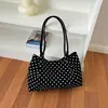 2026 Nuevo Bolso Tote de Gran Capacidad Casual Versátil de Verano con Lunares Estilo Relajado de un Solo Hombro Cruzado Bolso de Moda