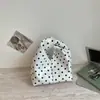 Bolso Trendy de Lunares Minimalista Estilo Coreano Shuai Mi Home 2026 Verano Nueva Moda Gran Capacidad Bolsa para el Trabajo