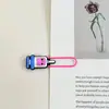 Marcadores de clip de papel de PVC, separadores de página médicos, artículos decorativos, clips de papel coloridos para manualidades, papelería para estudiantes, venta al por mayor para ventas transfronterizas