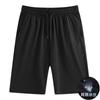 Pantalones cortos casuales de verano para hombre, de malla de seda helada, holgados, transpirables, de secado rápido y con aire acondicionado, para correr y hacer deporte.